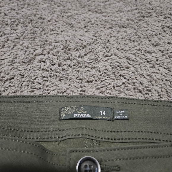 Prana Halle Pant II Convertible Roll Up Hiking Bootcut Pant Size 12 Travel - Picture 7 of 8